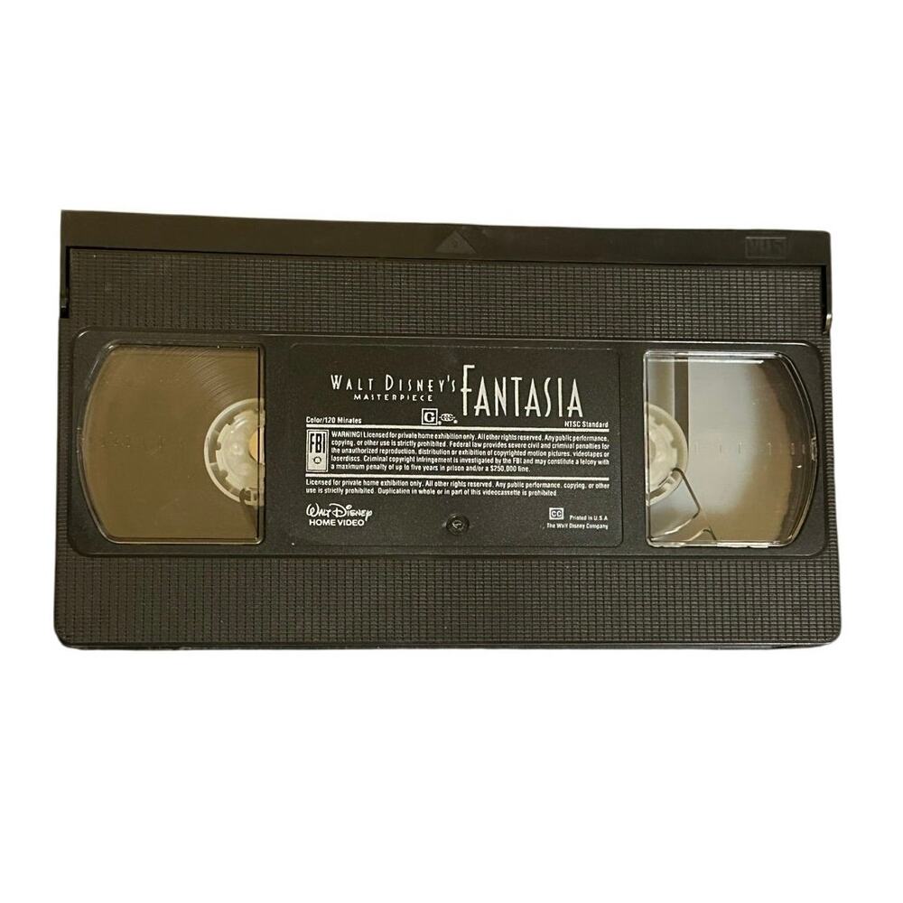 Walt Disney’s Masterpiece Fantasia VHS Tape
